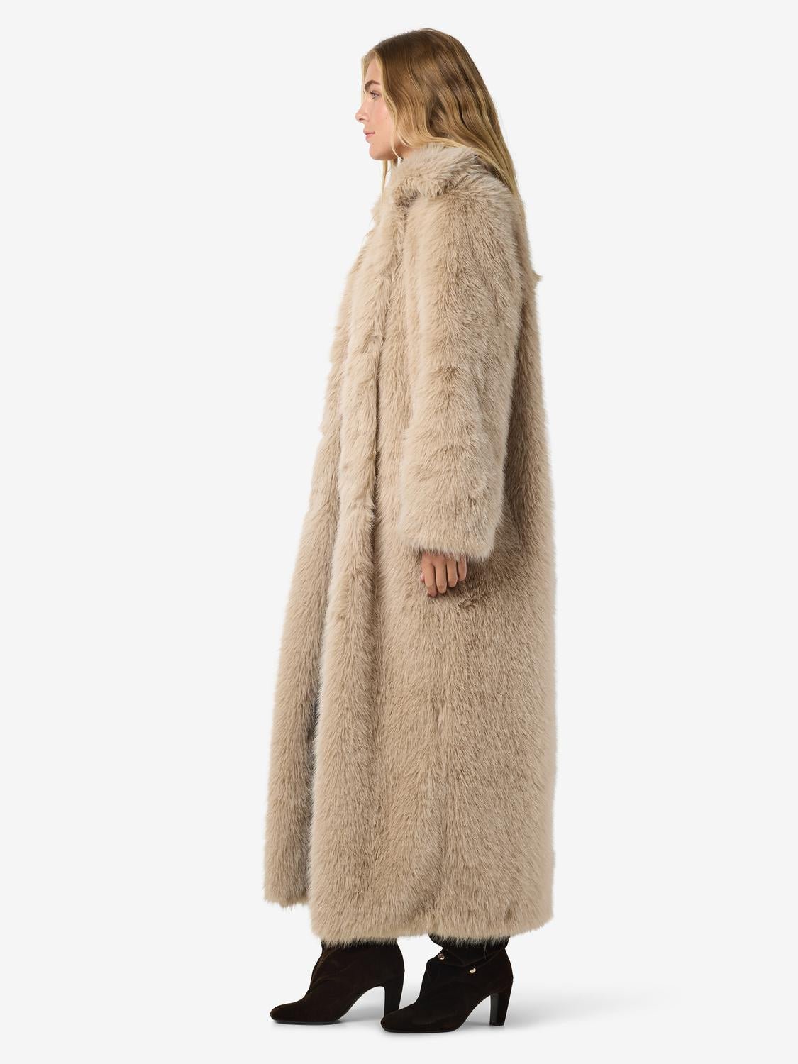 NMEVIE Coat - Oatmeal - VERO MODA & VILA Bergvik